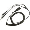 Jabra 8734-599 Jabra PC cord - QD to 2x3_5mm