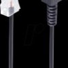 BS70002-1 TAE-F plug > RJ 45 plug, A-4 B-5, 1m