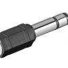 Adapter do słuchawek, wtyk jack AUX 6,35 mm na 3,5 mm
