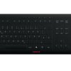 Klawiatura bezprzewodowa, kolor: Czarny, Bezprzewodowy, QWERTZ (niemiecka), Cherry