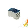 Blok rozdzielczy 1-biegunowy 250A TH35 niebieski UKK-250 49.5250 ELEKTRO-PLAST
