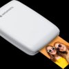 AMP23WHZK Portable photo printer, includes 10 papers