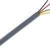Kabel telefoniczny rdzenie 4 2-parowy, nieekranowany Płaski