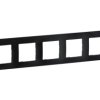 NOWE NILOE Ramka 5 pięciokrotna czarna black NP115BK LEGRAND