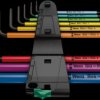 05073593001 Multicolour L-key set, metric, BlackLaser