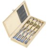 Kirschen 1141000 Ripping Chisel Set Beech Stock 4 Piece DIN 5139