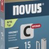 Novus Tools 042-0801 Zszywki wąskie Typ 4 1000 szt. Wymiary (D x S) 15 mm x 6.1 mm