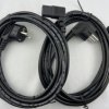 KABEL ZASILAJĄCY 3,60m H05VV-F 3G1.0mm² KĄTOWY-KĄTOWY (KABPC36KT-KT)