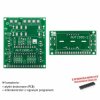 Precyzyjny timer 1 s - 99 min z przekaźnikiem - PCB's i mikroprocesor do projektu AVT 1995