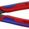 Knipex Super-Knips 78 31 125 dla elektroników i mechaników Szczypce do PCB bez fasety 125 mm