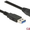 Kabel Delock USB 3.0 typu A na złącze męskie USB 3.0 typu micro B, o długości 3,0 m