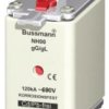 Bezpiecznik z wyśrodkowanym wyprowadzeniem 50A 690V ac NH00 gG - gL Eaton