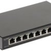 Switch PoE 10-portowy S108 do 8 kamer IP