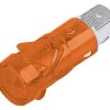 Lampka kontrolna do montażu panelowego 230V ac 12.7mm Neonowy Końcówka lutownicza Arcolectric (Bulgin) Ltd