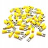 KONEKTOR IZOLOWANY ŻEŃSKI ŻÓŁTY 6.4mm 100 SZTUK