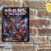 Fears Rare Edition - Amiga Video Game Artwork on Rustic - Metal Sign