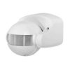 Czujnik ruchu PIR 180° IP44 1000W biały