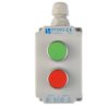 Kaseta sterownicza 2-otworowa z przyciskami zielony/czerwony IP65 ST22K2\01-1