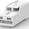 Insulating housing for 6.35 mm, 1 pole, PA, UL 94V-2, natural, 172320-1