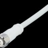 Sensor actuator cable, M12 cable socket, straight, A to open end, 5 pole, 5 m, mPPE, gray, 4 A, EVF481