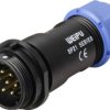 Złącze IP68 seria SP21 Weipu SP2111 / P 7 II, 1 szt.