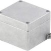 Obudowa uniwersalna Weidmüller KLIPPON K52, Wymiary: (S x W x G) 160 x 160 x 91 mm, aluminium, 1 szt.
