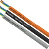PVC sheathed cable H05VV-F 3 G 1.5 mm², unshielded, gray, 30217