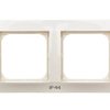 Impresja Ramka Podwójna Do Łączników Ip44 Ecru Rh-2Y/27