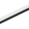 Pin header, 33 pole, pitch 2.54 mm, straight, black, 10048370