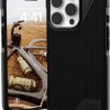 Urban Armor Gear Metropolis LT MagSafe Case Futerał backcase Apple iPhone 16 Pro kevlar®, czarny Kompatybilny z MagSafe