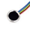 Waveshare Round-Shaped All-In-One Capacitive Fingerprint Sensor (D), Cortex Processor, 360° Verification