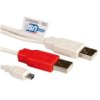 Roline Kabel Usb 2.0 Y 2Xusb A M/5-Pin Mini M 1.8M