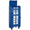 Sealey AP28COMBO2BWS Retro Style Topchest Mid-Box & Rollcab 10 Drawer Blue/White