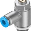 Zawór zwrotny FESTO GRLA-1/4-QS-6-D 193146, 0.2 do 10 bar
