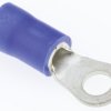 Zacisk oczkowy rozmiar przewodu 2.6mm² Ø 3.5mm izolowany średnica wew 3.7mm Niebieski JST
