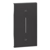 LIVING NOW Klawisz do przycisku rolet k4037/k4027 - 2 moduły - czarny KG05M2 LEGRAND