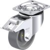 Blickle 925056 LK-PO 100KA-1-FI-ELS Rolka obrotowa z blachy stalowej Średnica koła: 100 mm Maksymalne obciążenie: 280 kg