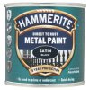 Hammerite 5084904 Direct to Rust Satin Finish Metal Paint Black 250ml