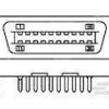 TE Connectivity 787653-4 TE AMP CHAMP .050 Blindmate, 1 szt.