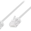 kabel LAN LogiLink CQ3061U, 1 szt., RJ45, CAT 6a, U/UTP, 3.00 m, biały