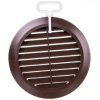 Kratka wentylacyjna fi 100mm brązowa siatka T30BR