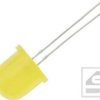 Dioda LED 12mm żółta dyfuzyjna 600mcd DIOD-8660