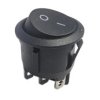 PRZEŁĄCZNIK KOŁYSKOWY OKRĄGŁY 2POZYCJE 6PIN DWUTOROWY MKO