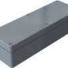 Polyester enclosure, (L x W x H) 230 x 75 x 56 mm, gray (RAL 7000), IP66, 020823060