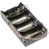 MPD BH4DW Battery Tray 4x D 138x72x29mm High-Quality Robust Holder