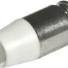 CML Innovative Technologies 1512525L3 Lampka sygnalizacyjna LED ciepły biały T1 3/4 MG 12 V/DC, 12 V/AC 1260 mcd