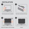 Qoltec Filtr prywatyzujący RODO do MacBook Air 13.6 Magnetyczny Ochrona wzroku