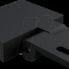 62425233 Flexline Angle bracket Profile 27-32mm blk 2 pcs