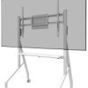 Neomounts FL50-525WH1 Stojak na kółkach do telewizora 139,7 cm (55