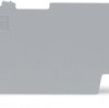 End/Intermediate plate for terminal block, 2002-1791